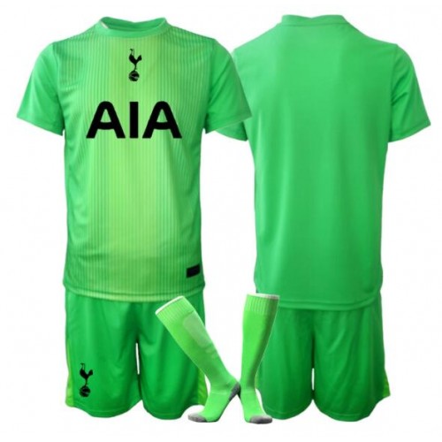 Tottenham Hotspur Torwart Replik Heimtrikot Kinder 2025-26 Kurzarm (+ Kurze Hosen)